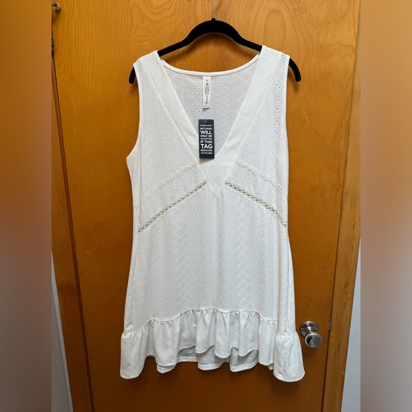 White Coverup Dress - Picture 1 of 3